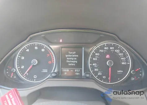 2013 Audi Q5 2.0T Premium z USA, uszkodzony, nr VIN WA1LFAFPXDA102180